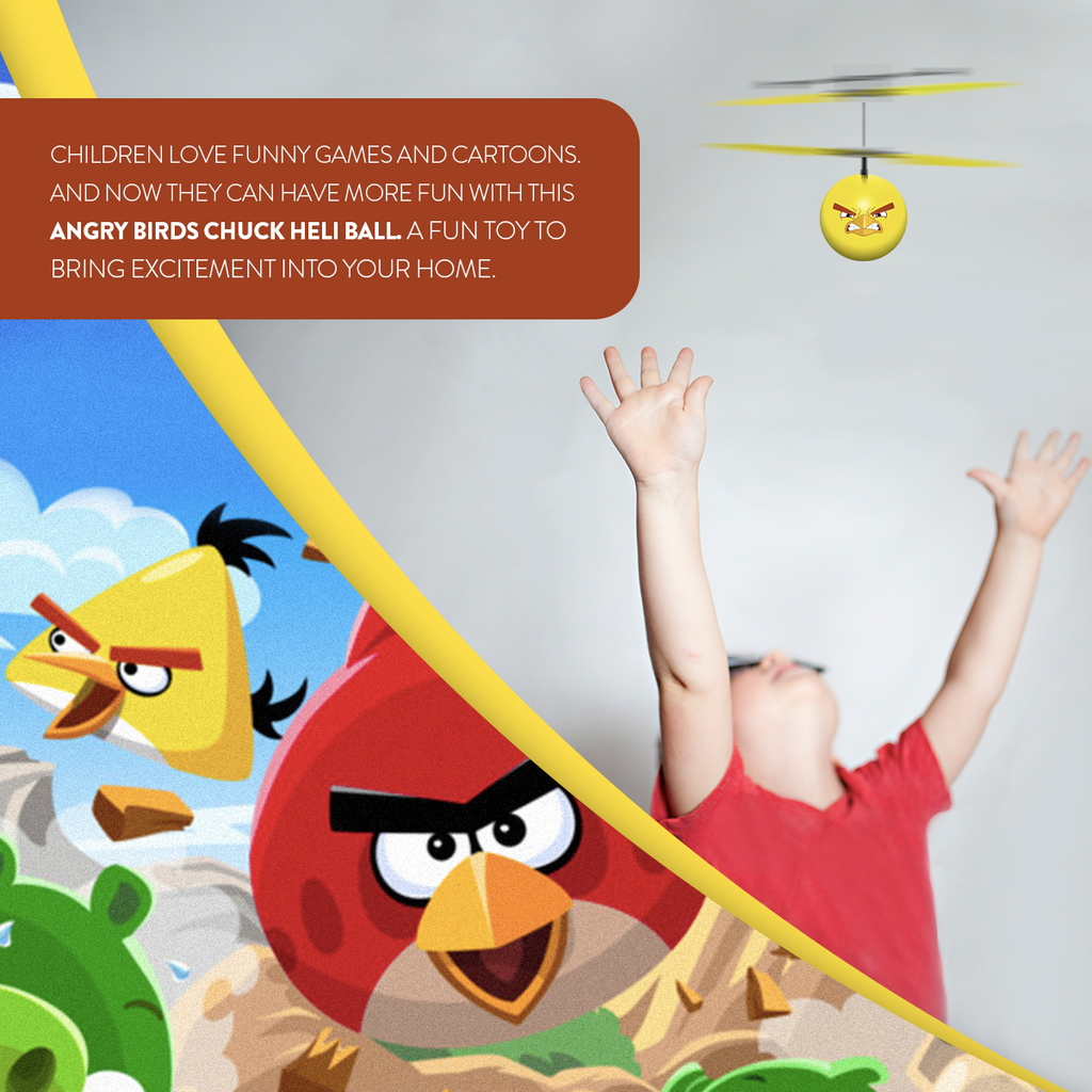 Angry Birds Chuck Heli Ball