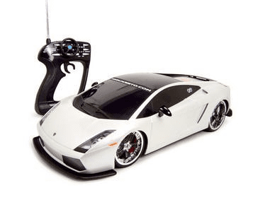 1/10 Scale Lamborghini Gallardo RC (Remote Control) Car W/Chrome Rims - Color May Vary - Trend Times Toy Stores