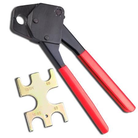 1/2" Pex Crimper Crimping Tool w/ Gauge Red - Trend Times Toy Stores