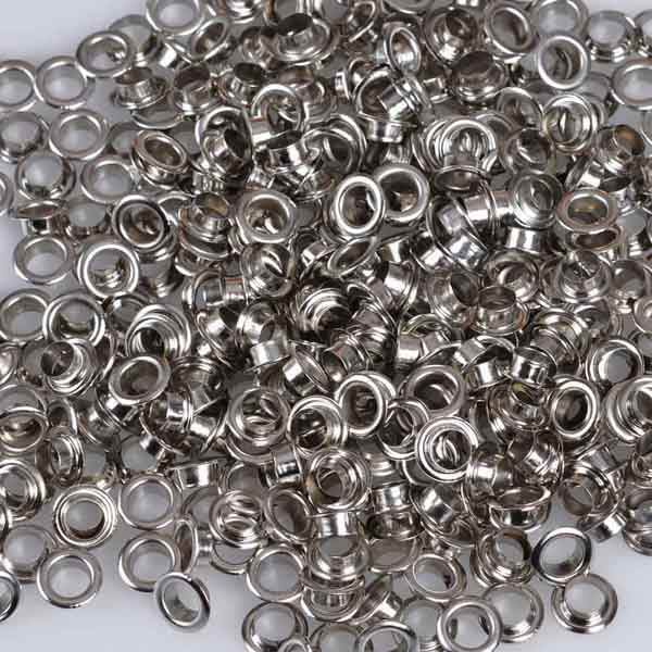 1/4" #0 Nickel Grommets and Washers 2000 Package - Trend Times Toy Stores