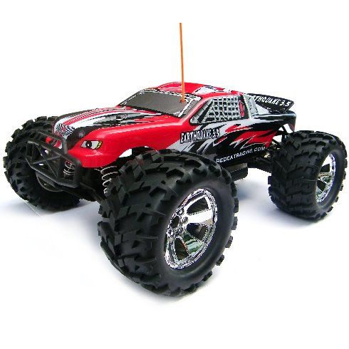 1/8 Scale Nitro Gas Powered R/C Monster Truck W/Huge .21 SH Big Block Engine And 2 Speed Transmission - Trend Times Toy Stores