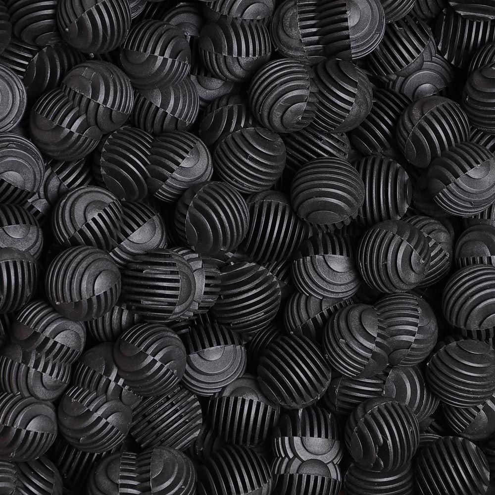 1.2" Bio Balls Aquarium Fish Tank Wet Dry Canister Pond Filter Media Biofilter 800pcs & Black - Trend Times Toy Stores