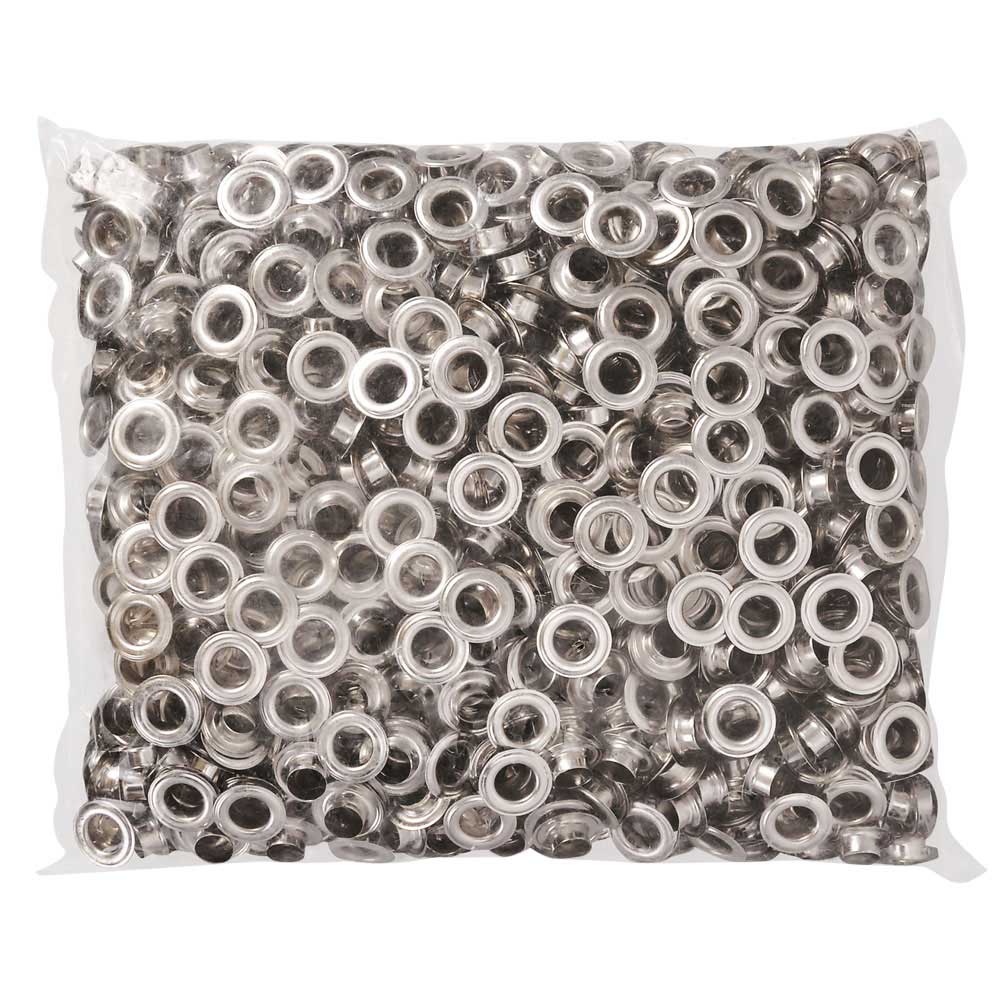 1000 #2 3/8" Grommets & Washers Nickel Eyelets - Trend Times Toy Stores