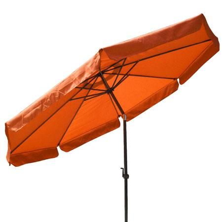 10 Foot Tilt Outdoor Patio Umbrella Furniture Reddish Orange - Trend Times Toy Stores