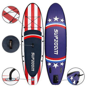 10 Ft Inflatable Stand Up Paddle Board Kit SUP Pump Backpack Surfing Adult Youth - Trend Times Toy Stores