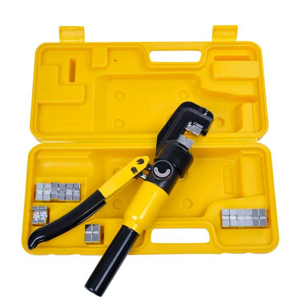 10 Ton 9 Dies Hydraulic Wire Terminal Battery Cable Crimper - Trend Times Toy Stores