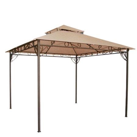 10x10 ft Garden Gazebo Top Replacement Canopy Tan - Trend Times Toy Stores