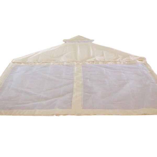 10x10 ft Gazebo Top Replacement with Netting Beige - Trend Times Toy Stores