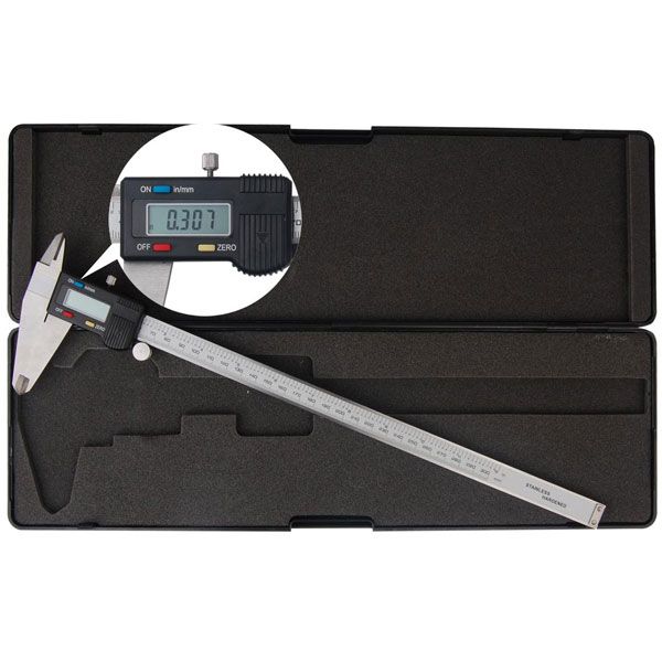 12" 300mm Electronic Digital Caliper Vernier Micrometer - Trend Times Toy Stores