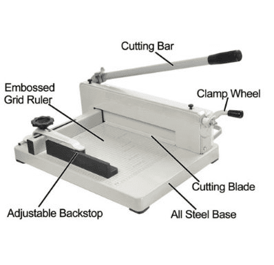 12" Commercial Heavy Duty Manual Paper Cutter - Trend Times Toy Stores