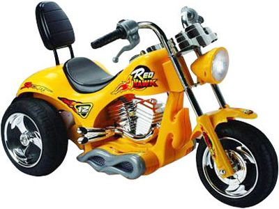 12 Volt 3 Wheeler Ride On Motorcycle Chopper For Kids - Trend Times Toy Stores