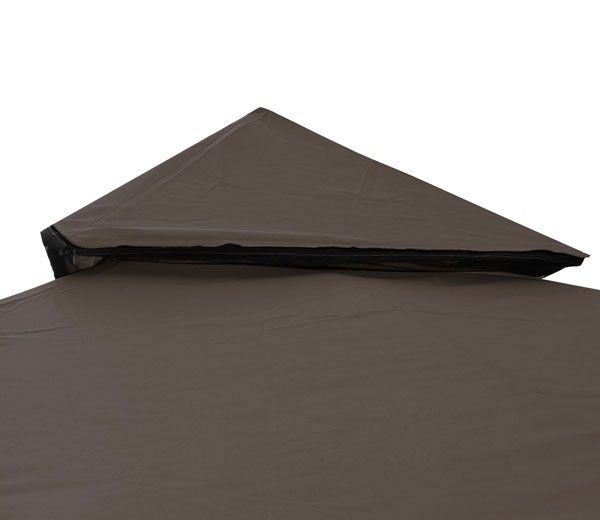 12x12 ft Patio Canopy Gazebo Replacement Top Coffee Liqueur - Trend Times Toy Stores