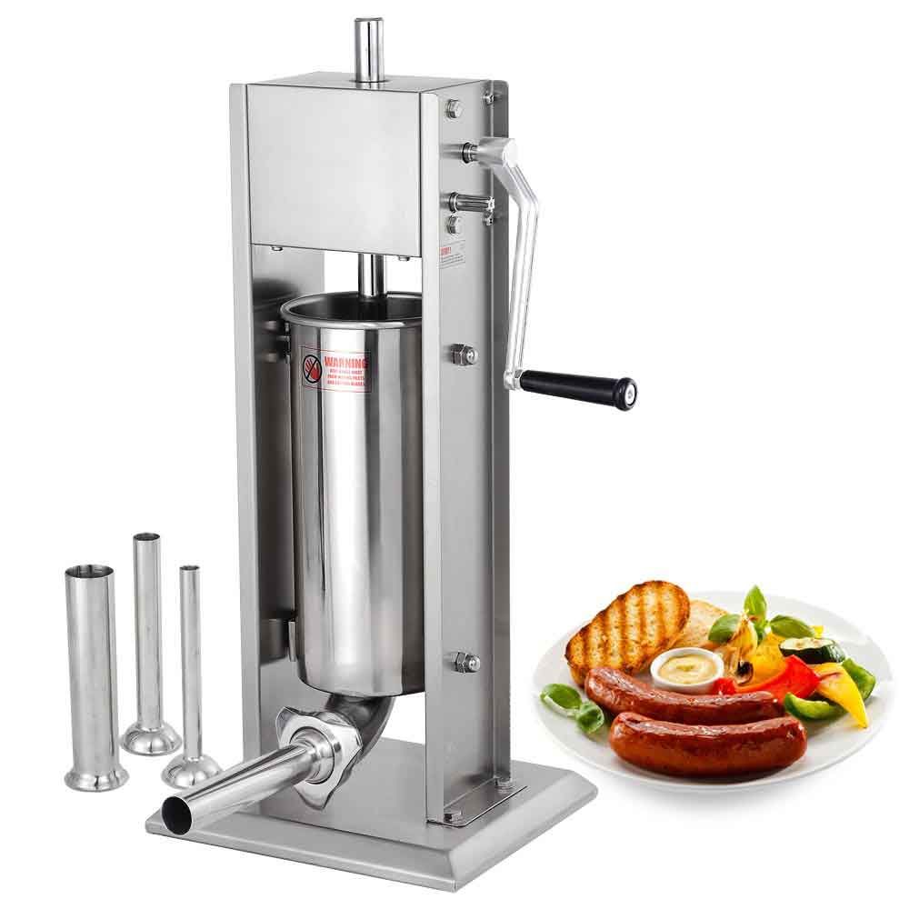 15LB Commercial SS Vertical Sausage Stuffer with 2 Speeds - Trend Times Toy Stores