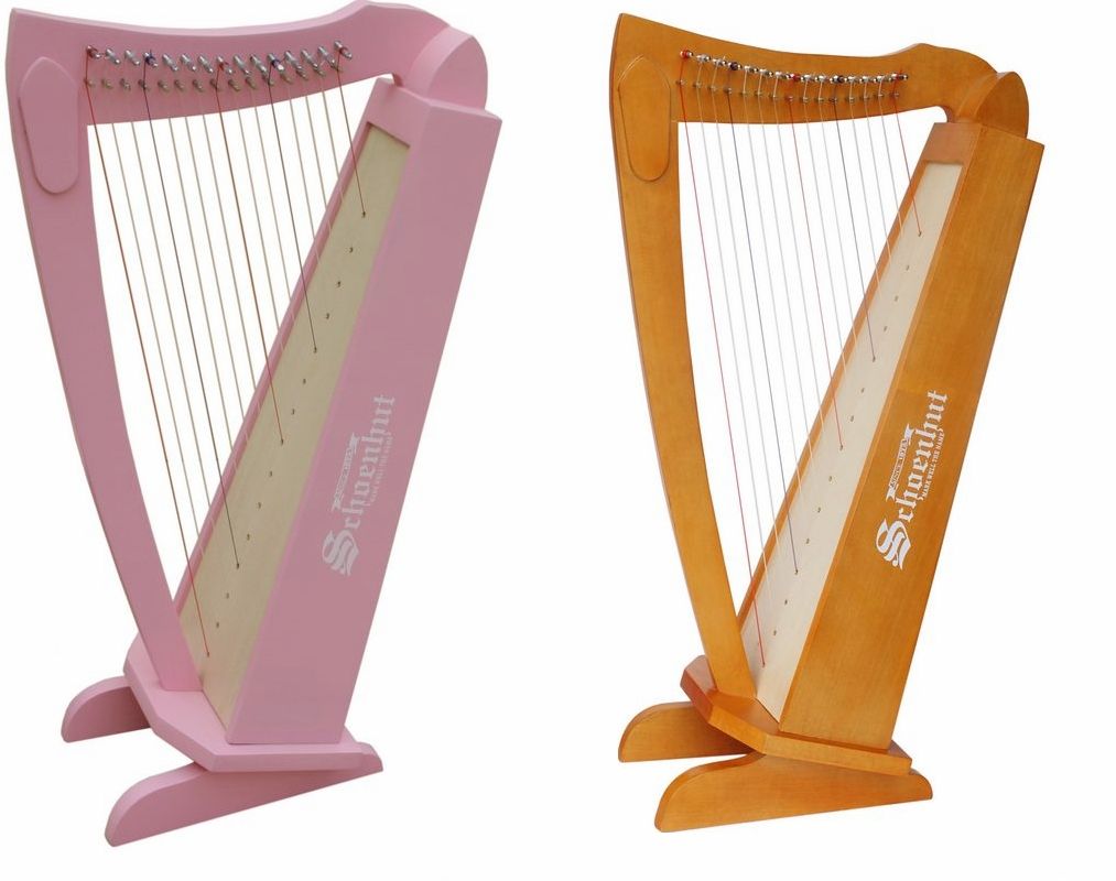 15 String 27" Harp With Bench Makes Angel-Like Music - Trend Times Toy Stores