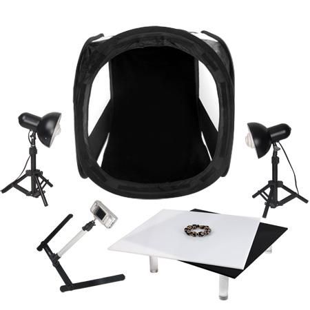 16" Jewelry Photo Light Tent Shooting Table Kit with Daylight Lamp - Trend Times Toy Stores