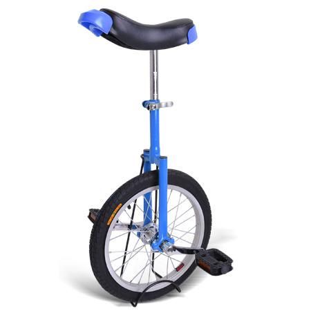 16 inch Wheel Unicycle Blue - Trend Times Toy Stores