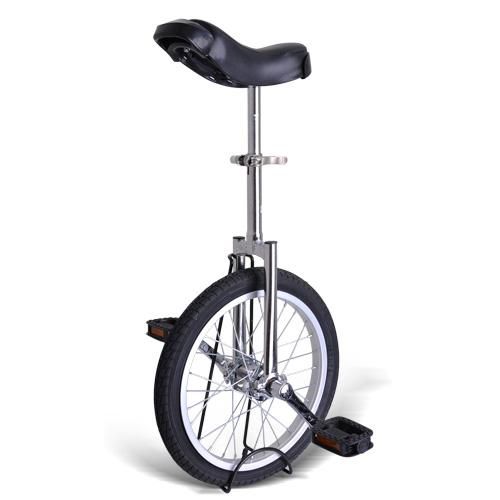 16 inch Wheel Unicycle Chrome - Trend Times Toy Stores