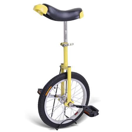 16 inch Wheel Unicycle Yellow - Trend Times Toy Stores