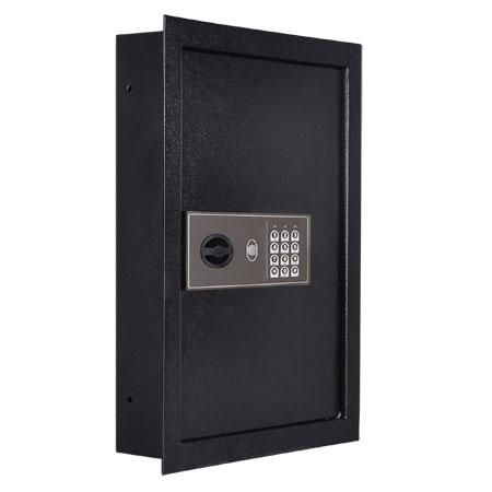 16x4x22 in Home Security Electronic Digital Wall Safe Black - Trend Times Toy Stores