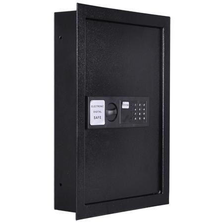 16x4x22 in Office Security Electronic Digital Wall Safe Black - Trend Times Toy Stores