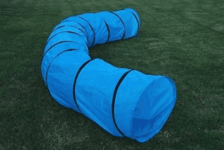 18' Dog Training Equipment Pet Agility Tunnel with Carry Case Blue - Trend Times Toy Stores