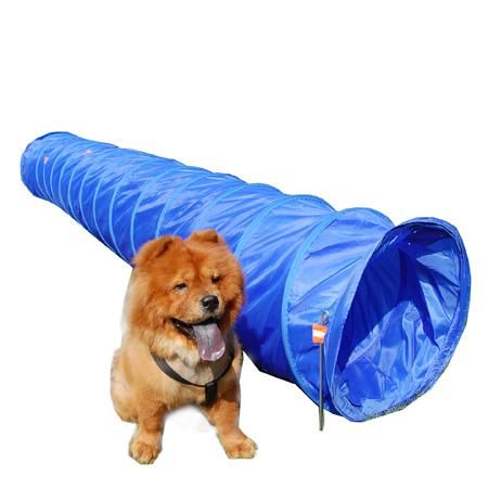 18' Pet Dog Agility Tunnel Training Equipment with Carry Case Blue - Trend Times Toy Stores