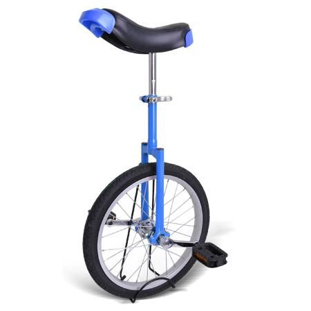 18 inch Wheel Unicycle Blue - Trend Times Toy Stores