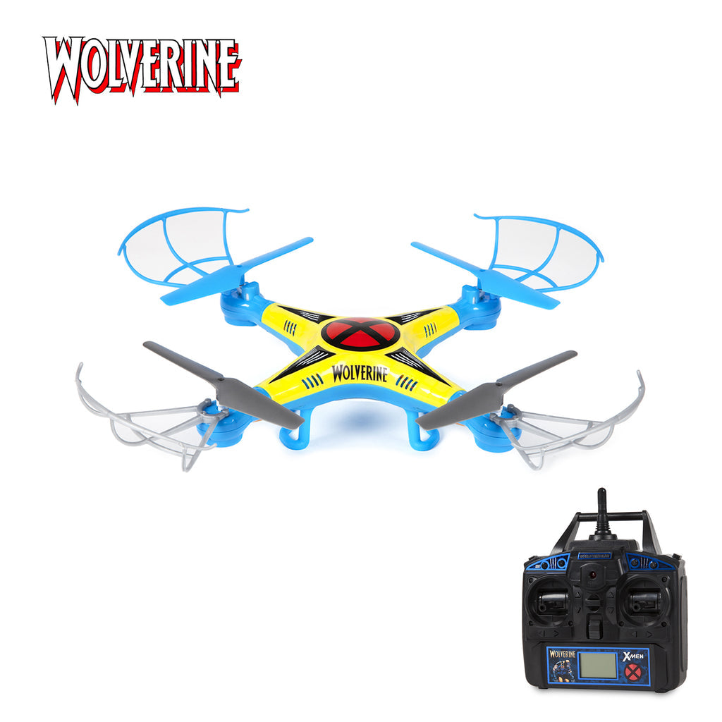 Marvel Licensed X-Men Wolverine 2.4GHz 4.5CH RC Drone