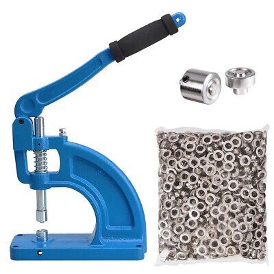 #2 Die Hand Press Eyelet Grommet Machine Table Mounted Hole Punch Tool Kit - Trend Times Toy Stores