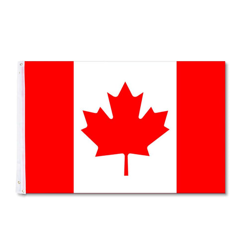 3x5 ft Canada Flag Canadian Maple Leaf For Flagpole