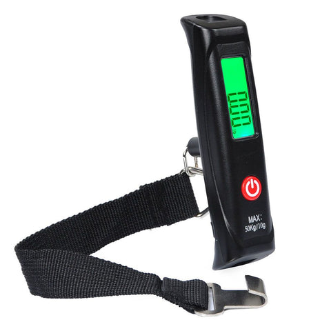 50kg/10g LCD Digital Hanging Luggage Weight Gram Strap Scale