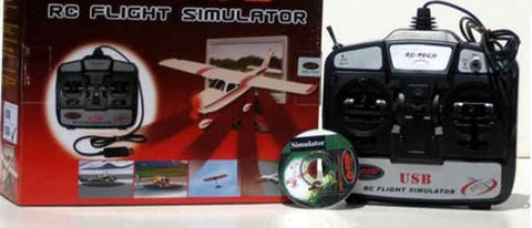 6 Channel RC Flight Simulator Remote Control Helicopter & Airplane Program