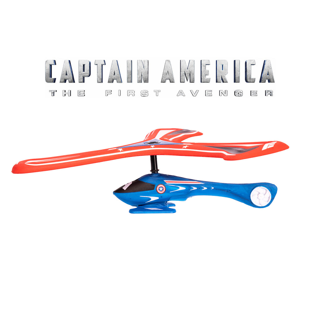 Captain America Helicopter Boomerang