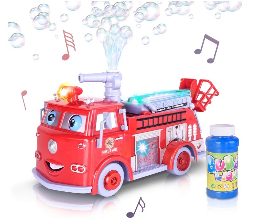 First Aid Pumper Bubble Fire Truck