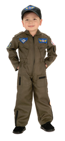 Toddler Boy's Air Force Fighter Pilot Costume