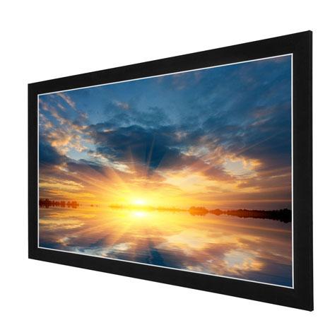 Aluminum Fixed Frame Projector Screen Wall Mounted 84