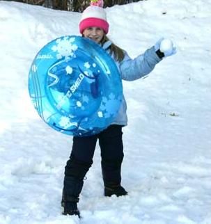 Arctic Snowball Shields Toys Deflect Winter Snowball Attacks (2 Pack)