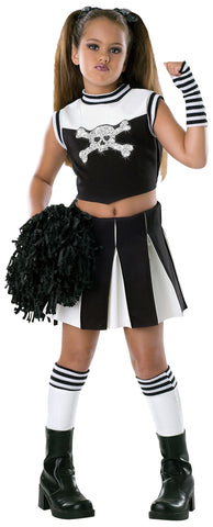 Girl’s Bad Spirit Cheerleader Costume - Large