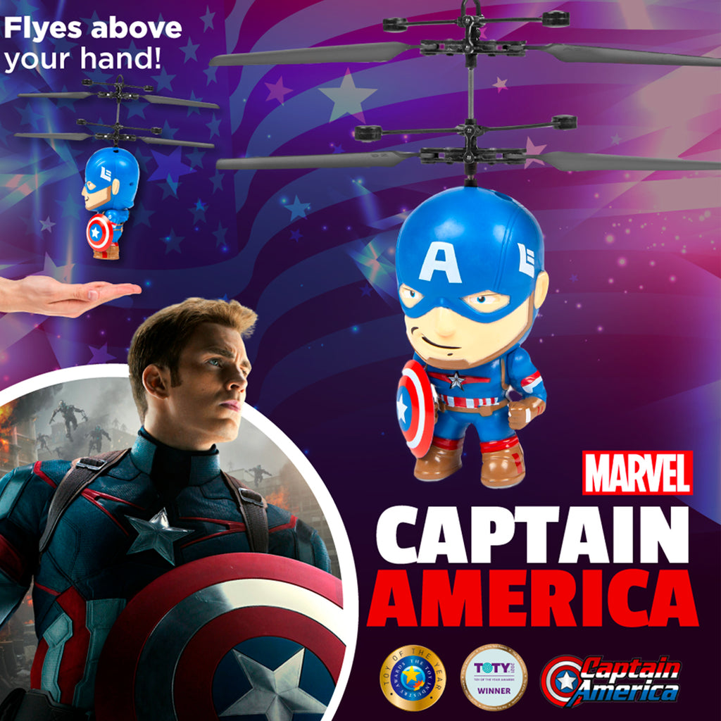 Captain America Big Head UFO