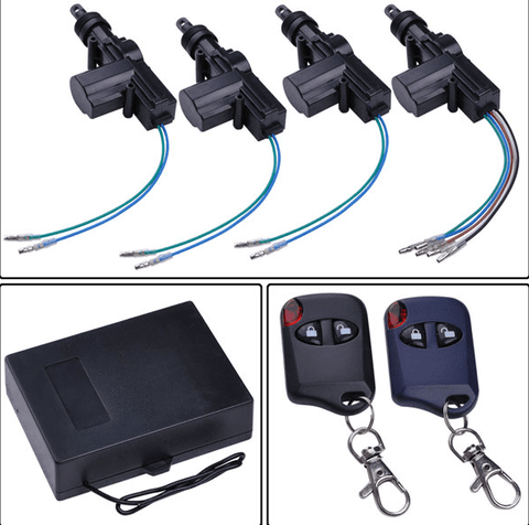 4 Door Electric Window Conversion Kit 4 Windows w/Power Lock Kit