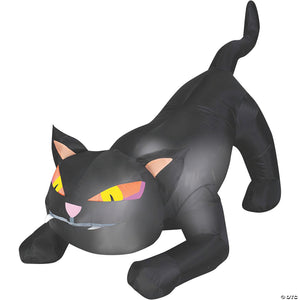 50  blow up inflatable black cat outdoor halloween yard decoration~ss64911g-a01