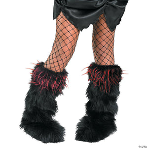 funky fur boot covers for kids~dg39532