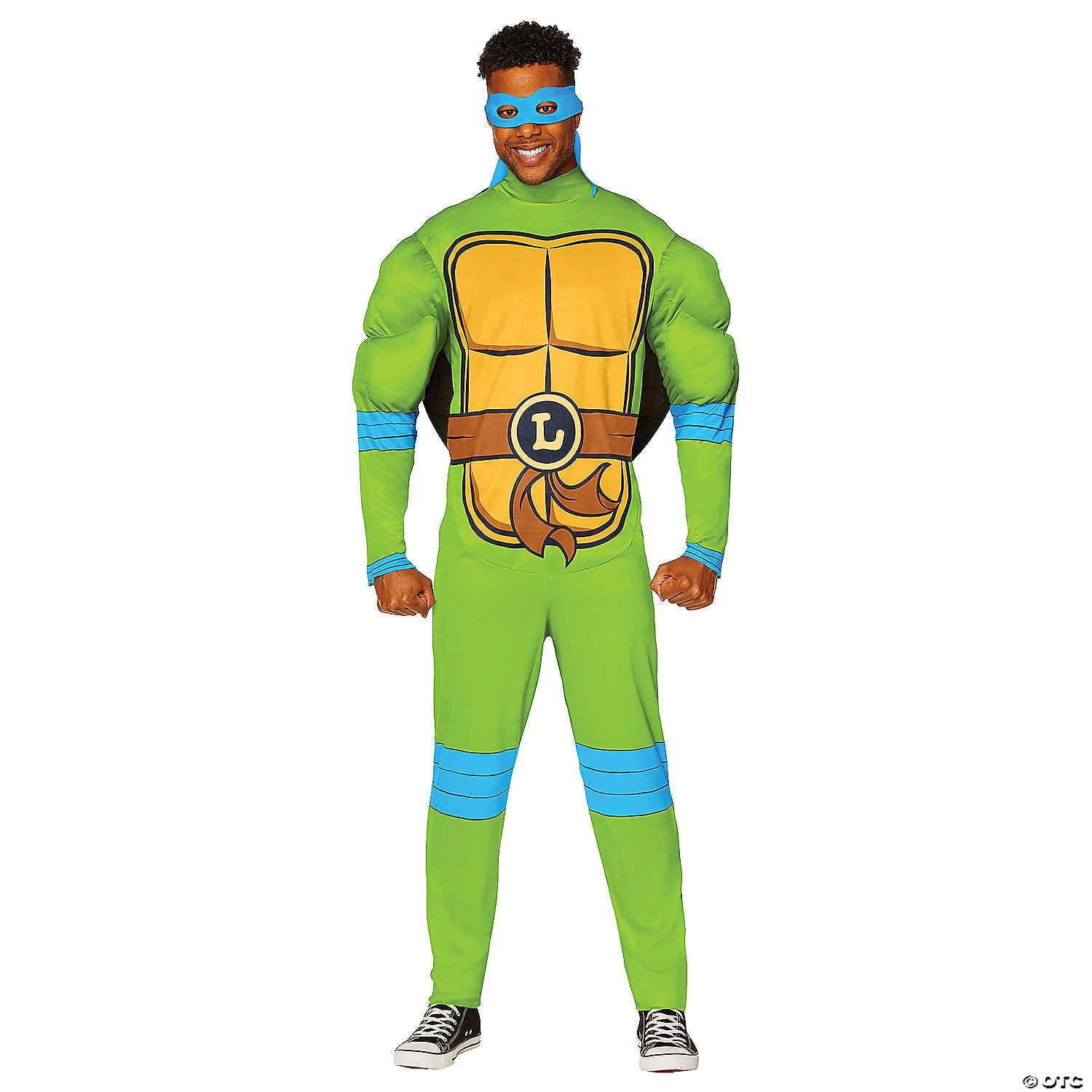 adults classic teenage mutant nija turtles leonardo costume   extra large~fw105934xl