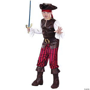 boy s high seas buccaneer pirate costume   large~fw5890lg