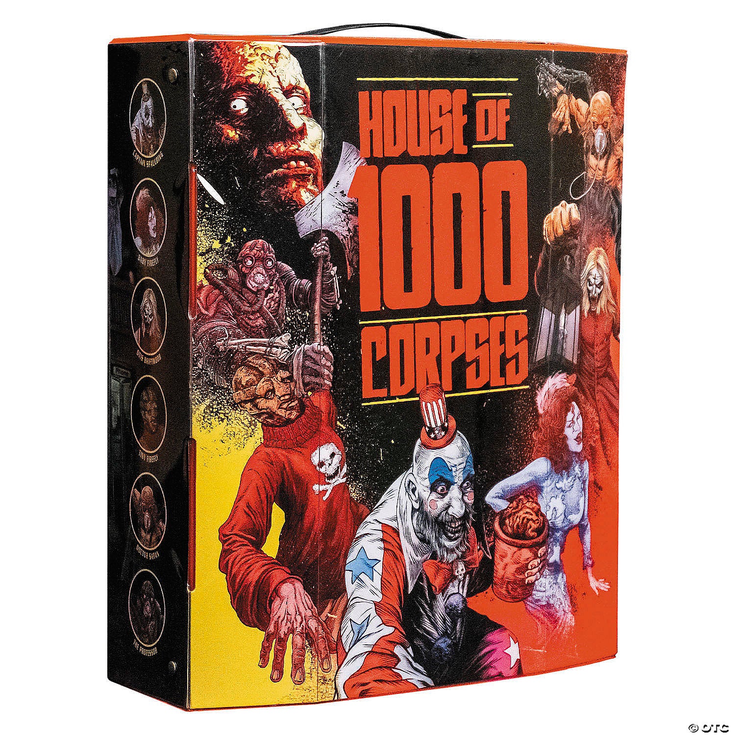 house of 1000 corpses& 8482  action figure collectors case~mattgm150