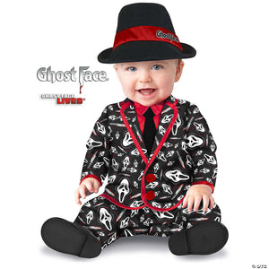 toddler scream& 8482  ghost face& 174  party suit costume   extra small 0 6 months~fw136121xs