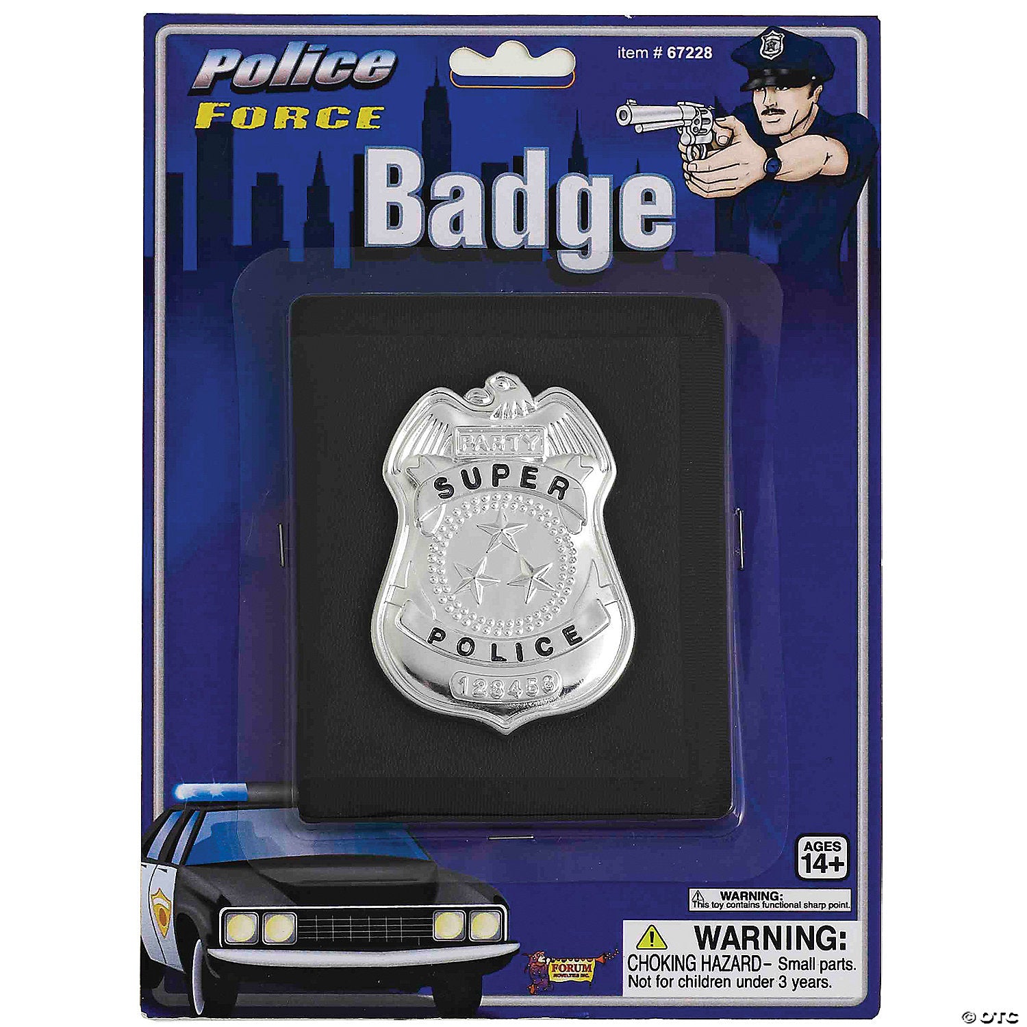 police badge and wallet~fm67228