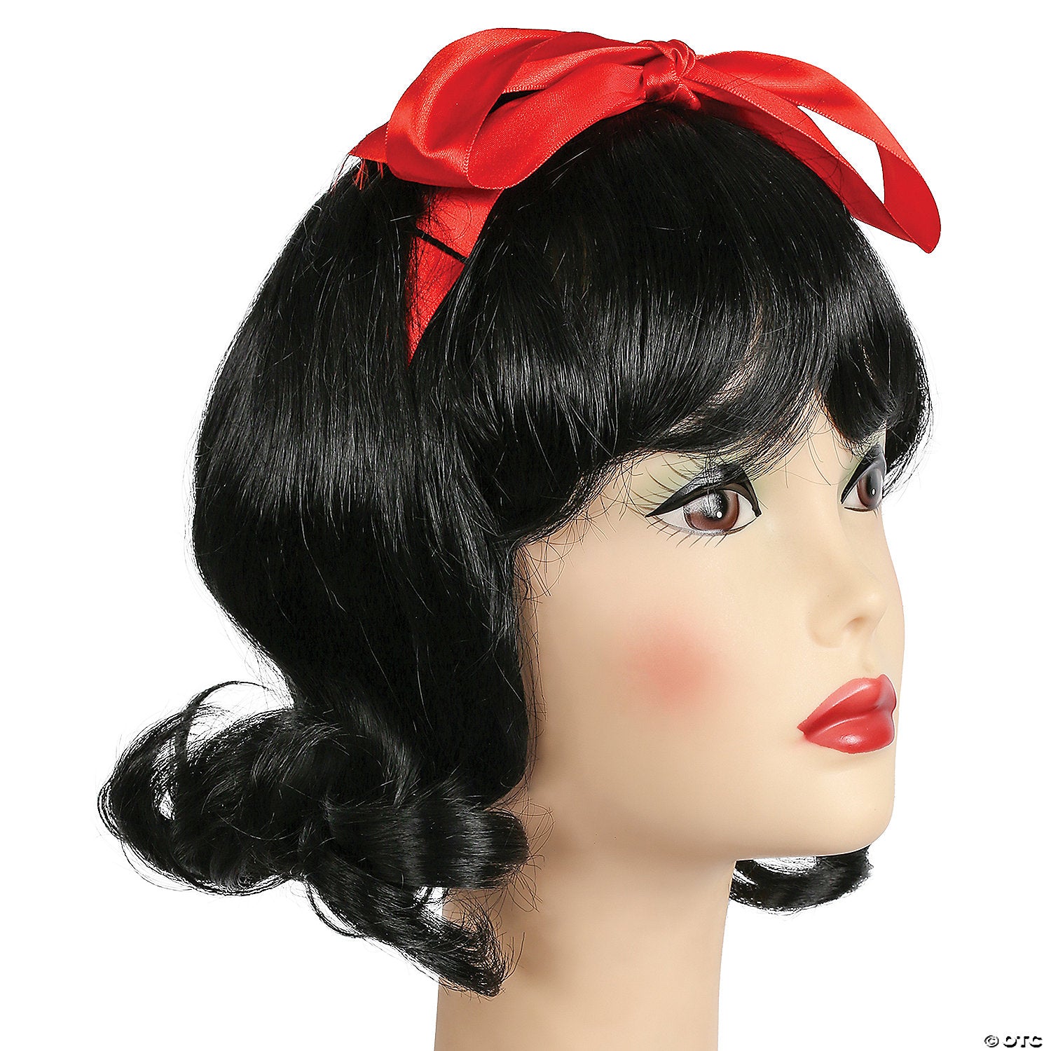 women s black snow white wig~lw540bk