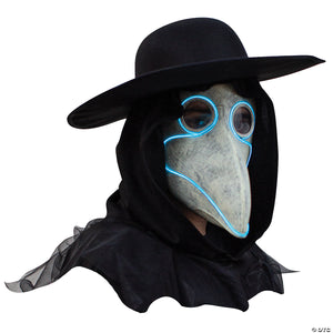 adults light up plague doctor mask~tb25429