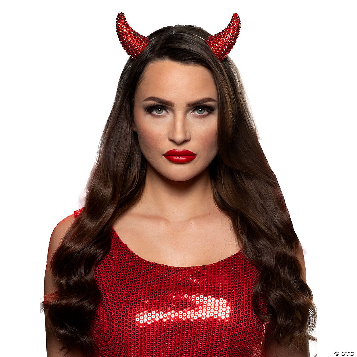 Devil Horns Hair Clips Costume Accessory